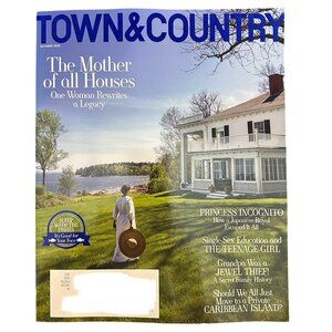 Town and Country Magazine October 2025 Ruthie Rogers Princess Mako